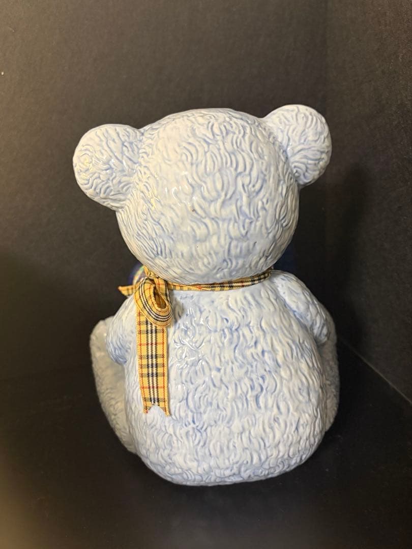 ⭐︎未使用封あり⭐︎テディデキャンタAYAME ブランデー 飾り ボトル 青