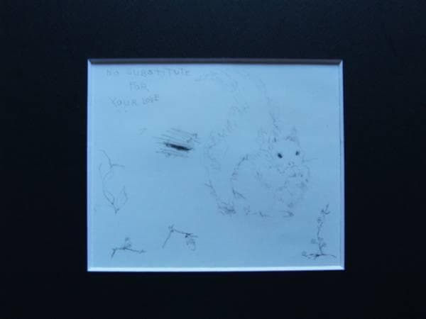 Tracey Emin、NO SUBSTITURE FOR YOUR LOVE