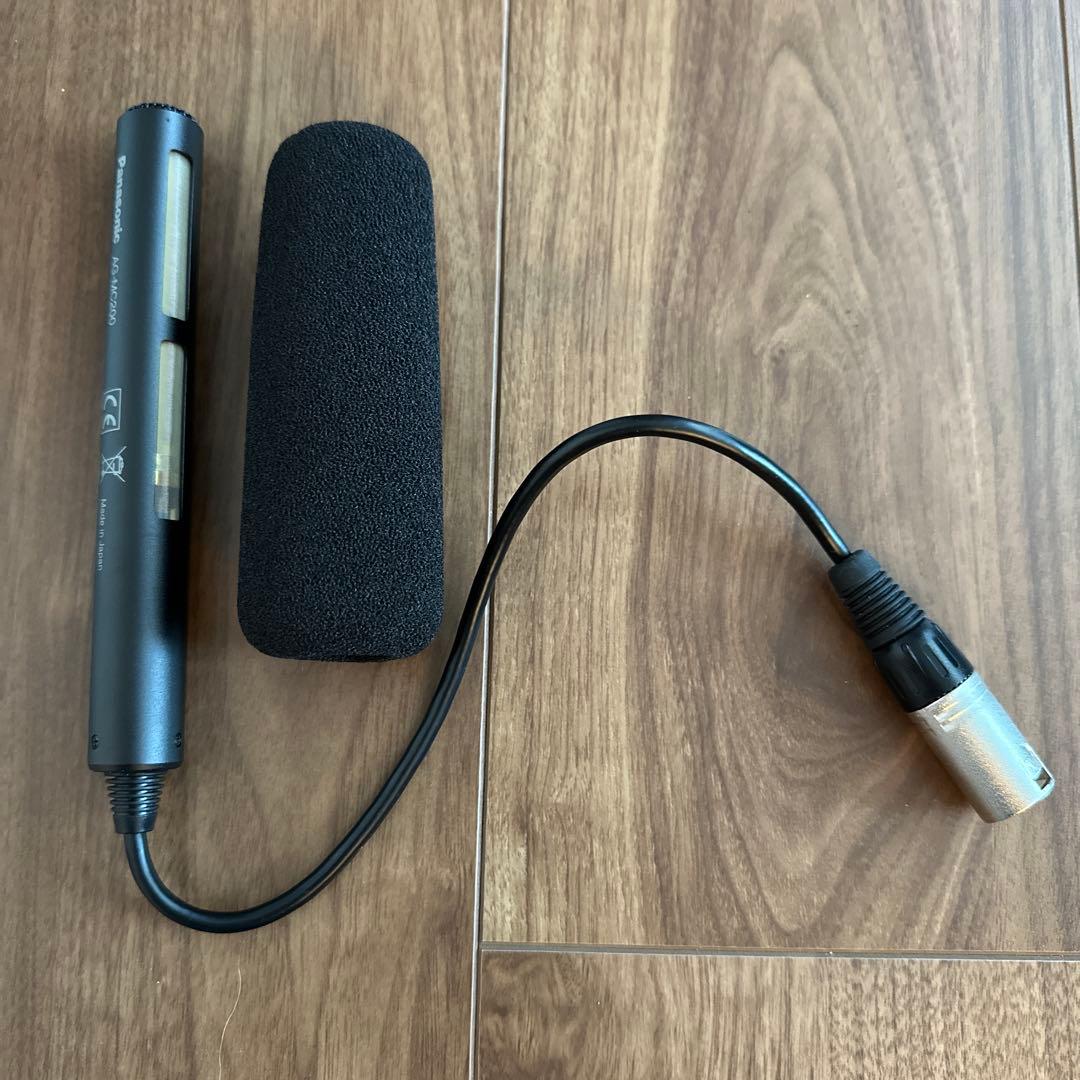 Panasonic AG-MC200G ビデオカメラ用 超指向性マイクロホン