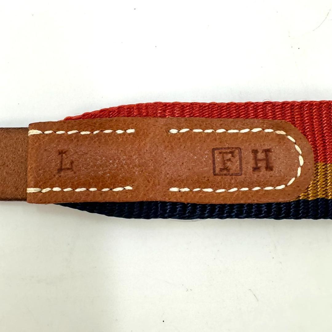 HERMES エルメス ロカバール 犬用首輪 大型犬用 シルバー金具 保存箱付き