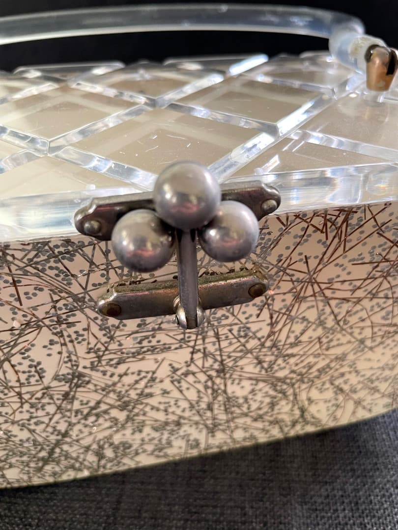 1940 〜 1950ビンテージ　超レア　ルーサイトバッグ　パーティバッグ