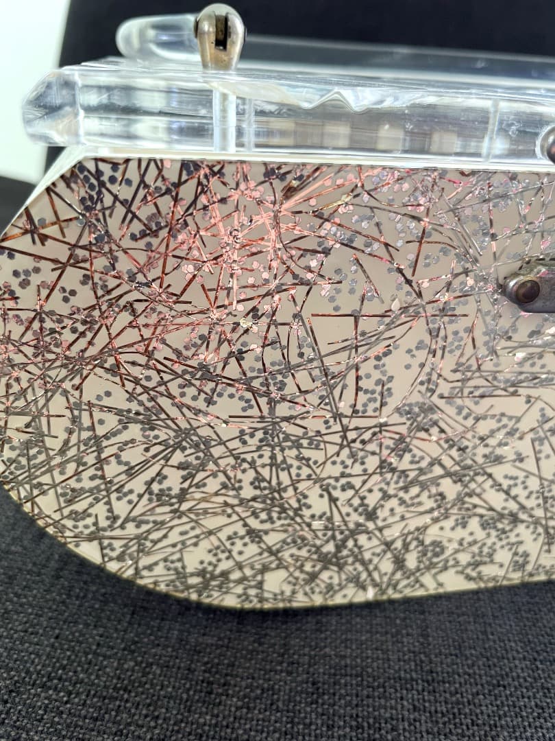 1940 〜 1950ビンテージ　超レア　ルーサイトバッグ　パーティバッグ