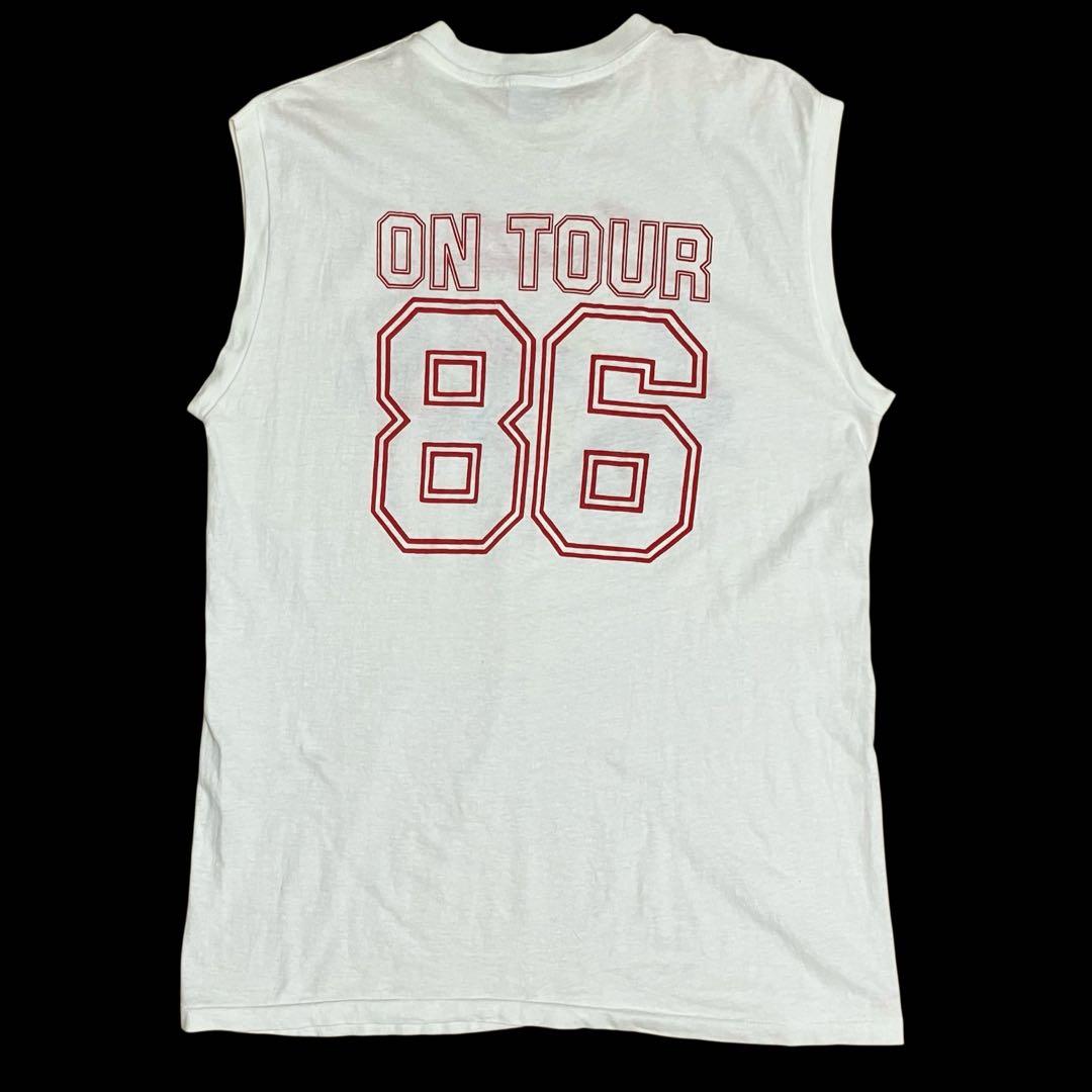 80s サンタナ NEW SANTANA BAND 86年ツアー Tシャツ XL