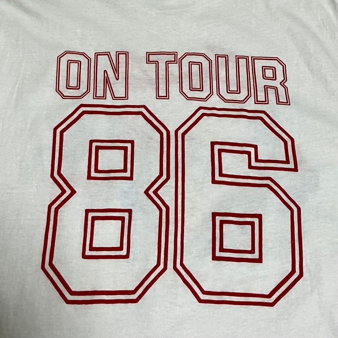 80s サンタナ NEW SANTANA BAND 86年ツアー Tシャツ XL