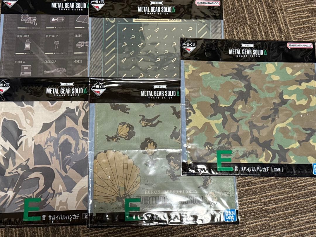 一番くじ　メタルギアソリッド A賞　ダンボール潜入ティッシュケース