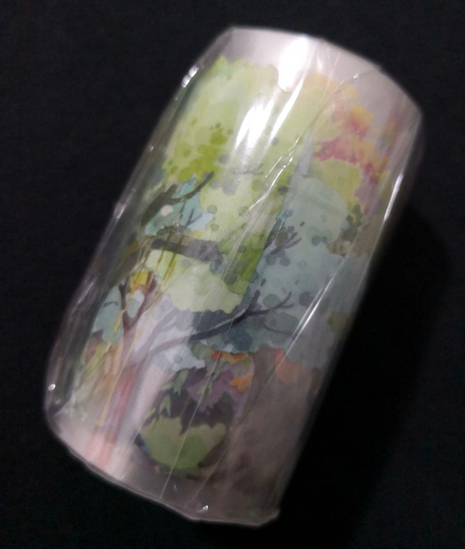 【8311】海外　マステ　5m巻売り　PETマスキングテープ　木