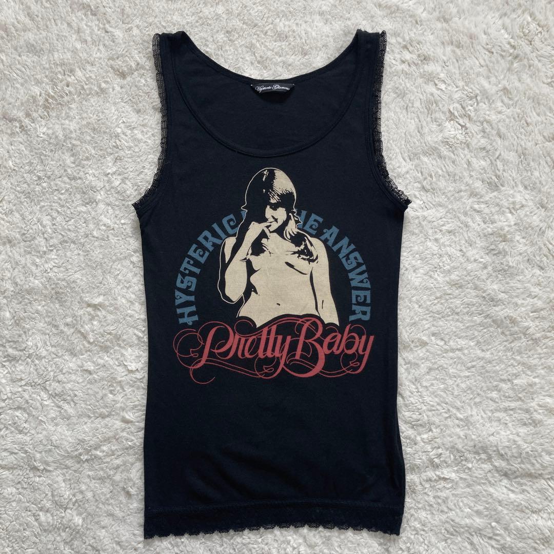 希少・人気デザイン✨Hysteric Glamour 　タンクトップ　ヒスガール