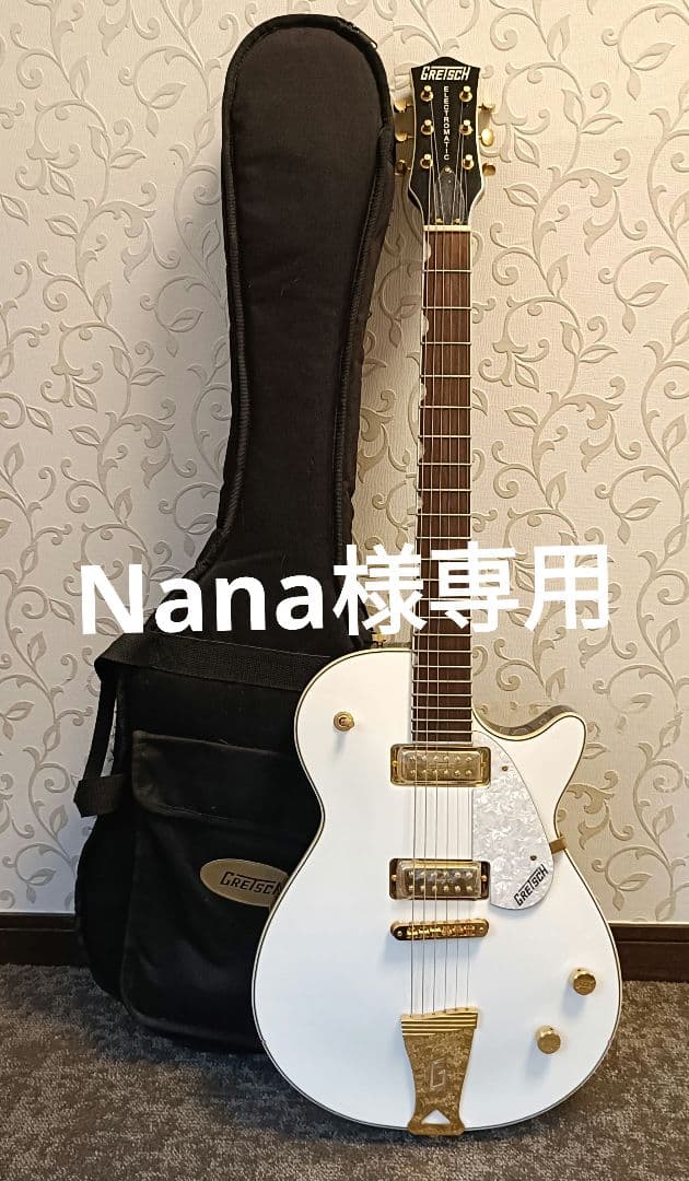 GRETSCH エレキギター ホワイト ゴールド金具