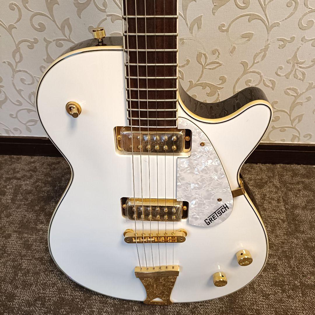 GRETSCH エレキギター ホワイト ゴールド金具