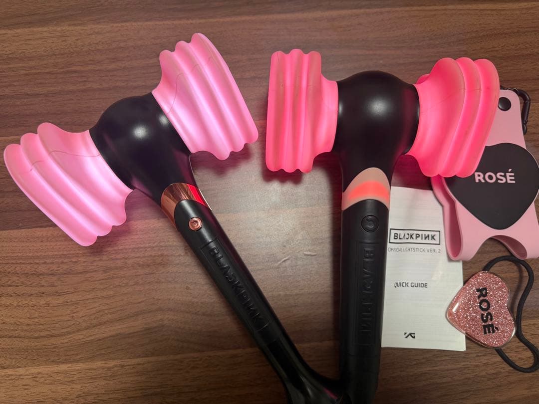 BLACKPINK OFFICIAL LIGHT STICK ペンライト 2本