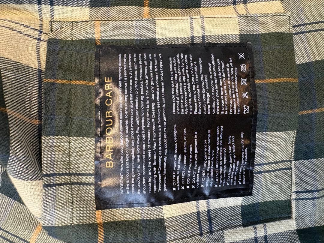 限定値下Barbour オイルドジャケット SL BEDALE 38 ライナー付