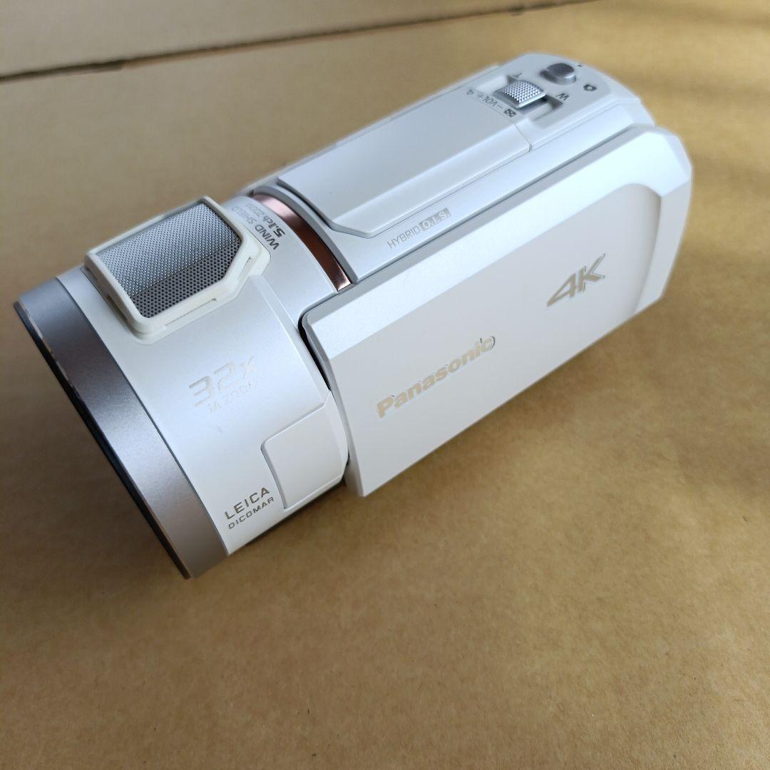 Panasonic HC−VX2M　4K ビデオカメラ 本体 ホワイト
