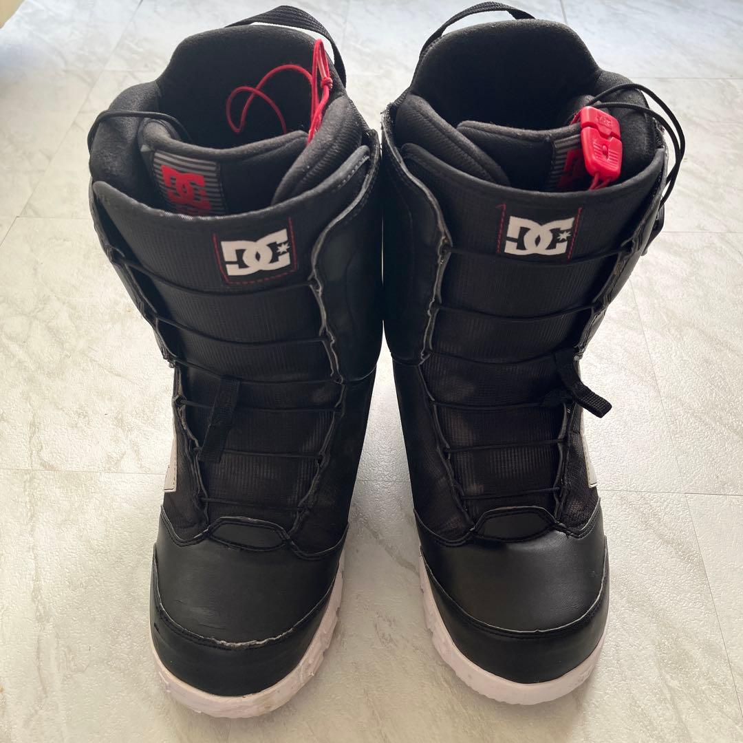 DC スノーボードブーツ ブラック DCロゴ メンズ スノボ用品 ロゴ 28cm