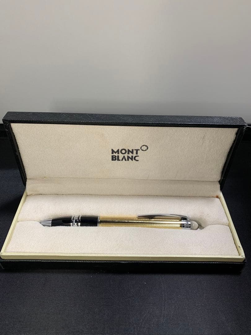 MONT BLANC ボールペン ゴールド/ブラック