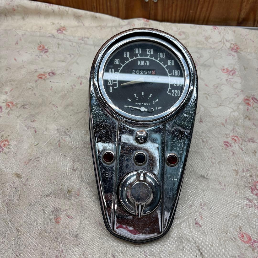 ハーレーダビットソン　スピードメーター　ショベルヘッド　パンヘッド