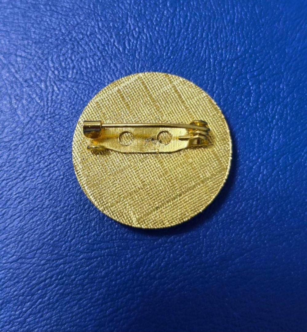 大阪　関西万博　ナイジェリア館　ピンバッチ　丸　ナイジェリアパビリオン