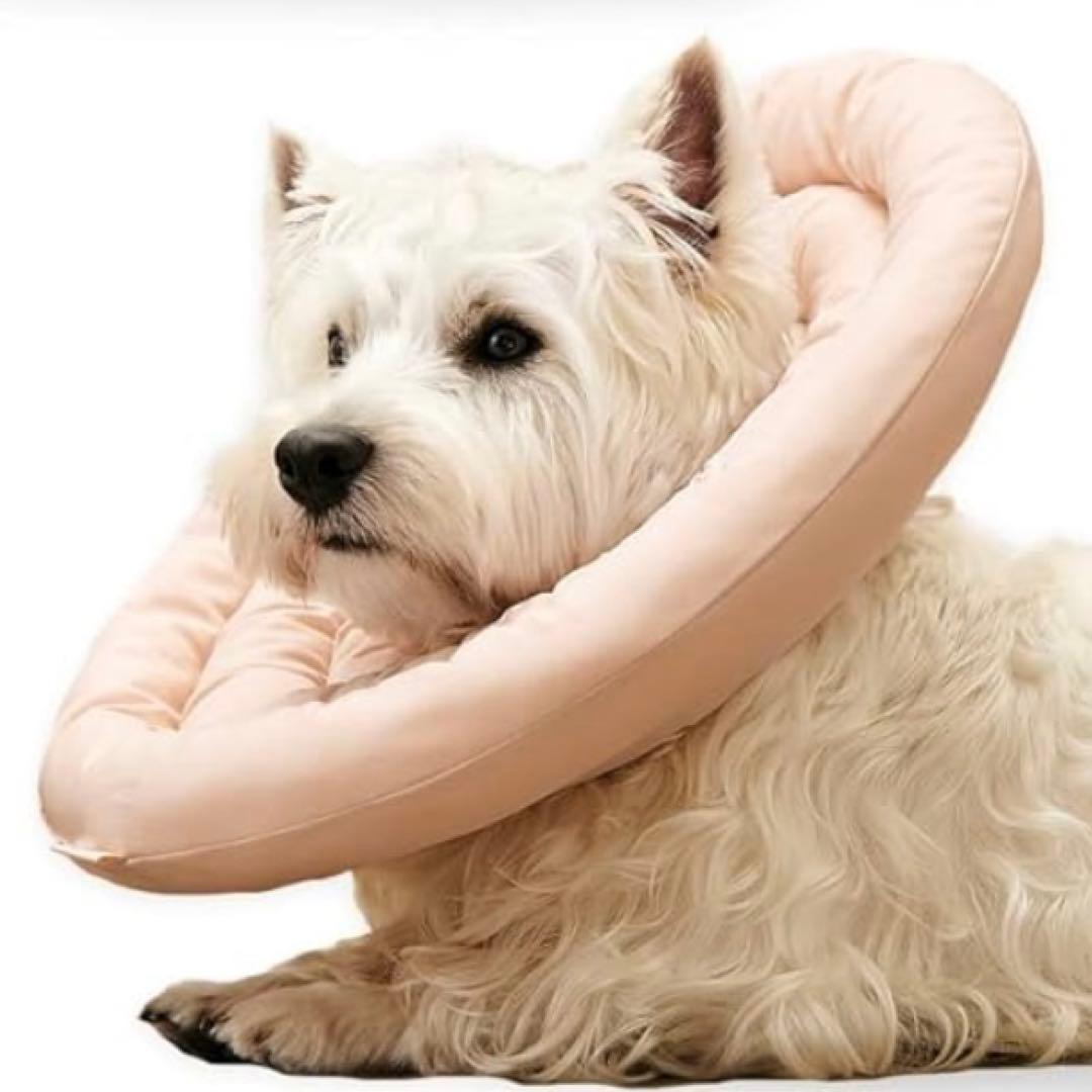 UFO型エリザベスカラー Sサイズ 軽量 傷舐め防止 手術後 介護 通気性