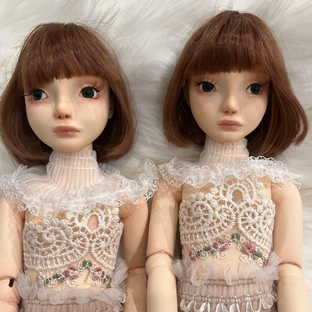 Mimiさま専用　球体関節人形　創作人形　あなたとわたし。 作家さま