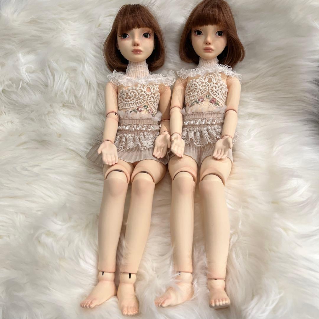 Mimiさま専用　球体関節人形　創作人形　あなたとわたし。 作家さま