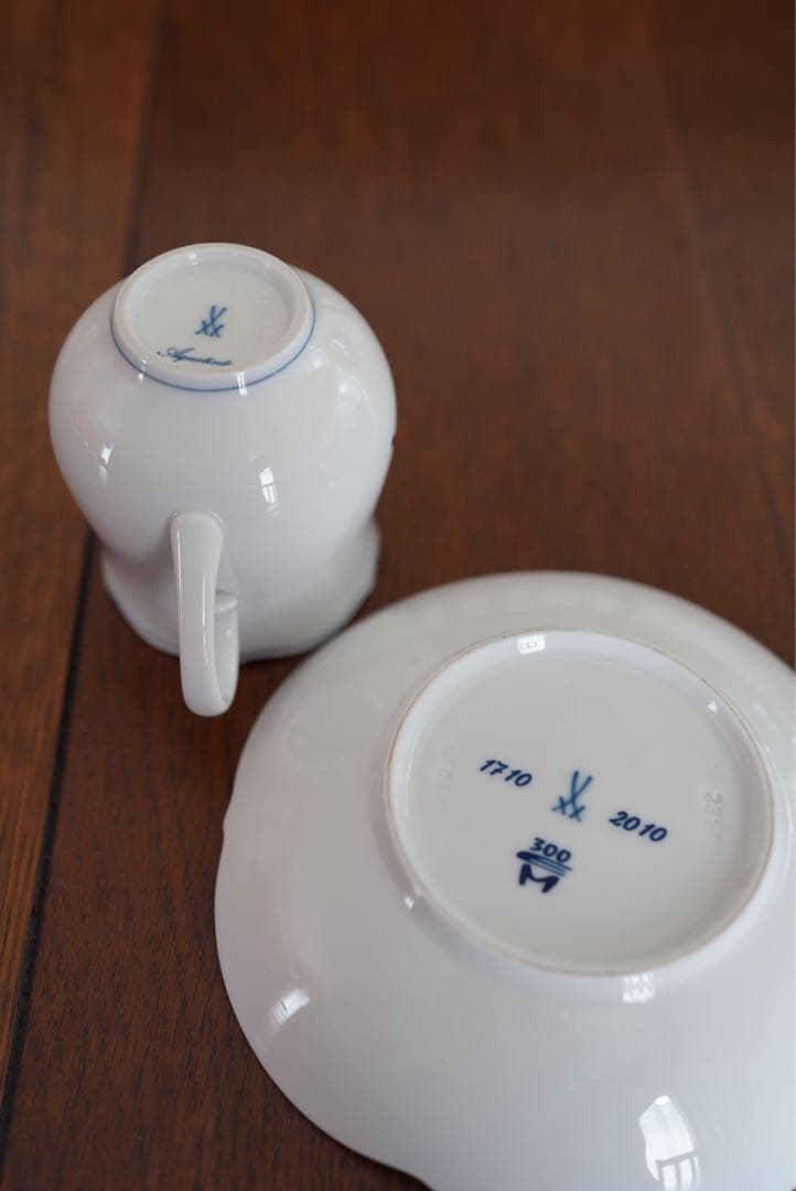 マイセン 300周年記念 剣マーク6選 カップ＆ソーサー コンプリート