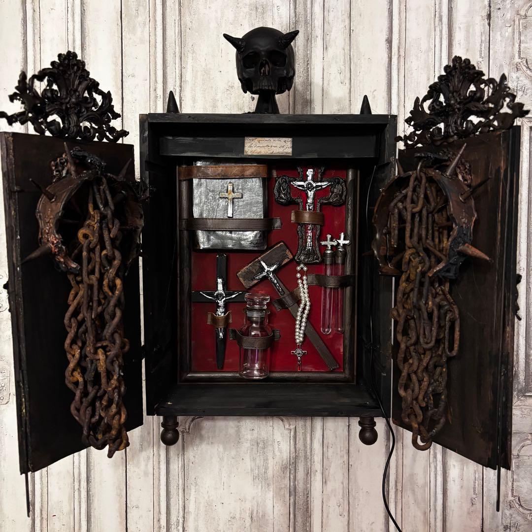 【Special Price】 悪魔撲殺箱(middleサイズ)オブジェ