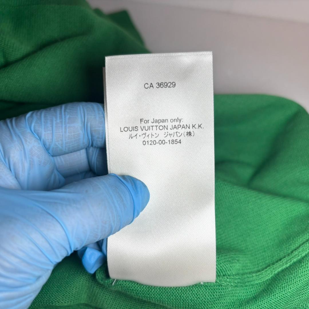 【ランクSA】LOUIS VUITTON 半袖シャツ Lサイズ 袖モノグラム