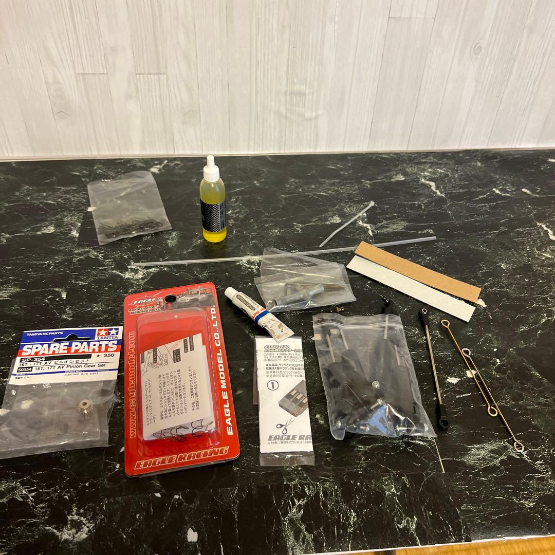 タミヤCR01 ロックソッカー未使用　4WS オプション　未塗装ボディ