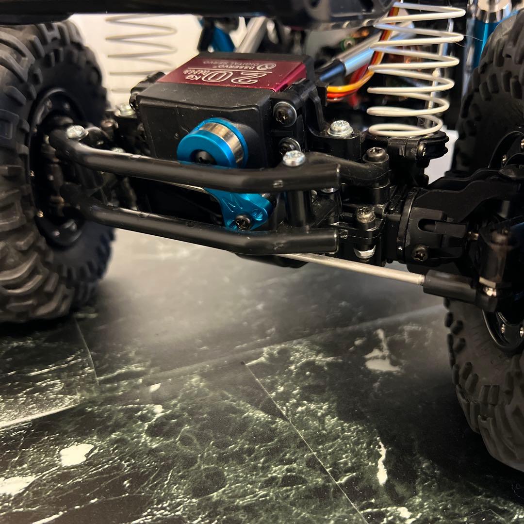 タミヤCR01 ロックソッカー未使用　4WS オプション　未塗装ボディ