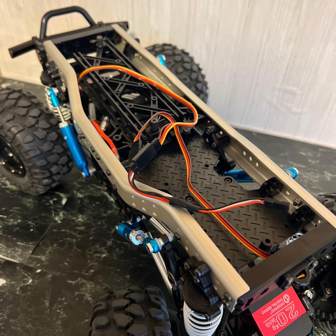 タミヤCR01 ロックソッカー未使用　4WS オプション　未塗装ボディ