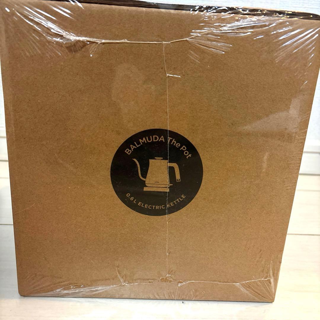 【新品未開封】バルミューダ 電気ケトル The Pot ブラック