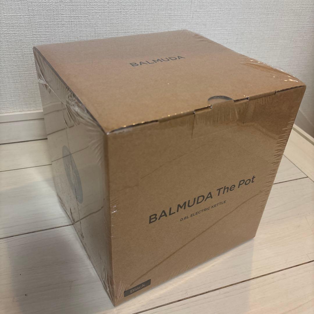【新品未開封】バルミューダ 電気ケトル The Pot ブラック