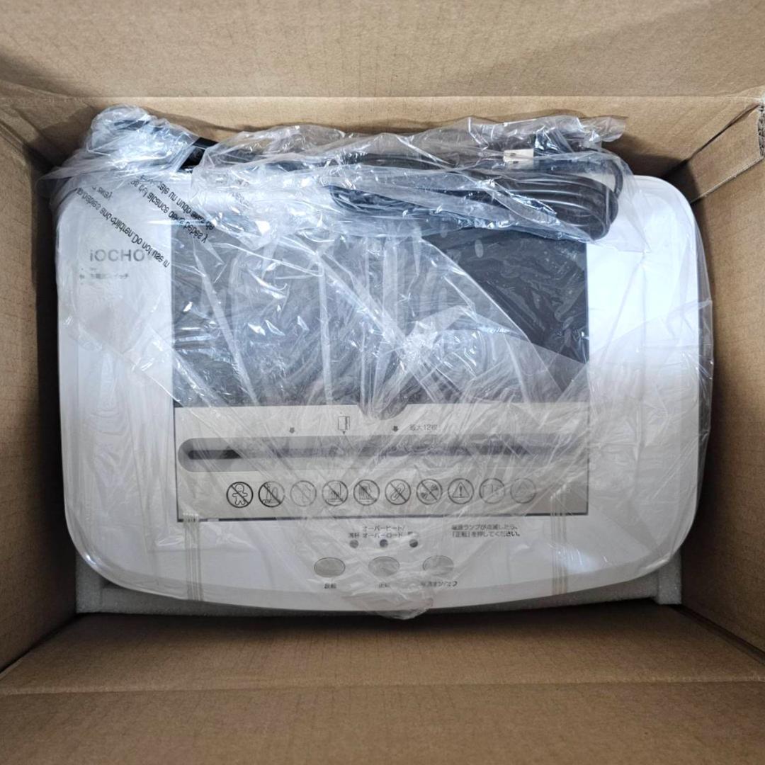 未使用品 iOCHOW オートフィードシュレッダー SZJ2 160枚 25L