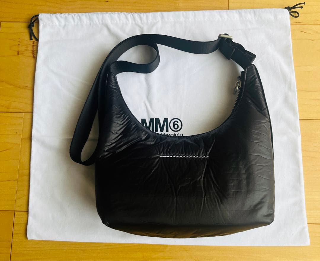 【MM6 Maison Margiela 】ホーボーショルダーバッグ