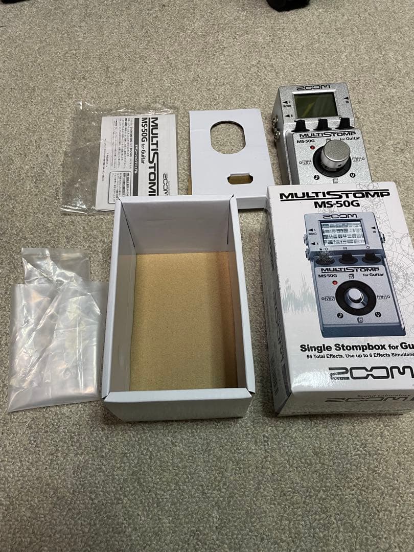 【中古美品】zoom ms-50g マルチストンプ