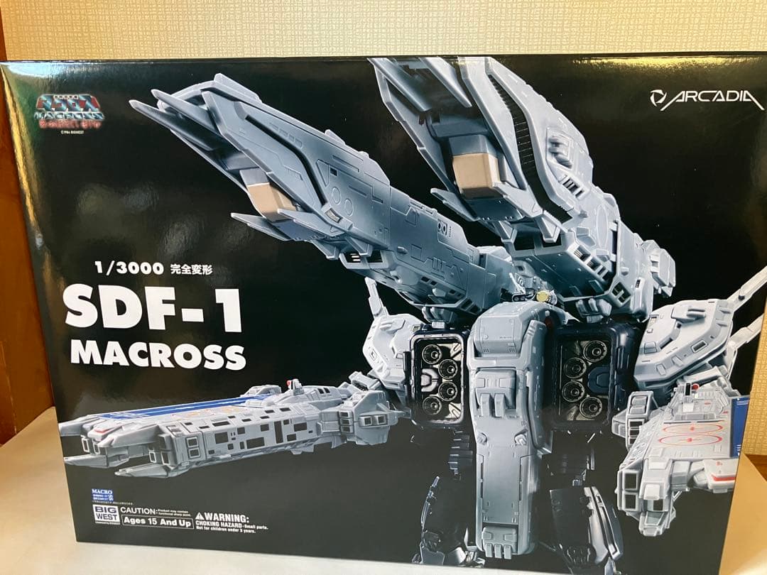 Macross マクロス 1/3000 完全変形 SDF-1
