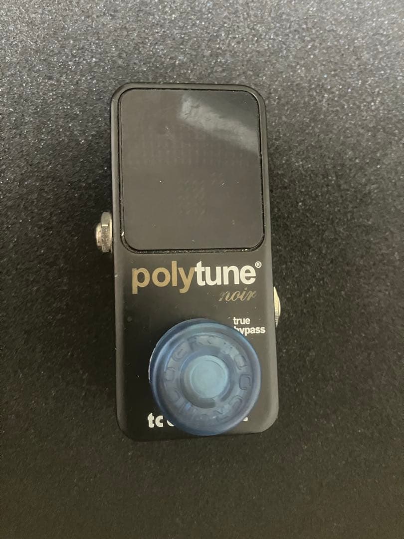 本日まで　tc electronic polytune noir