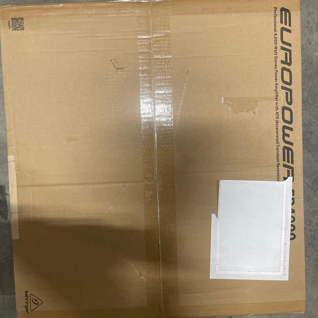 Behringer EUROPOWER パワーアンプ ep4000