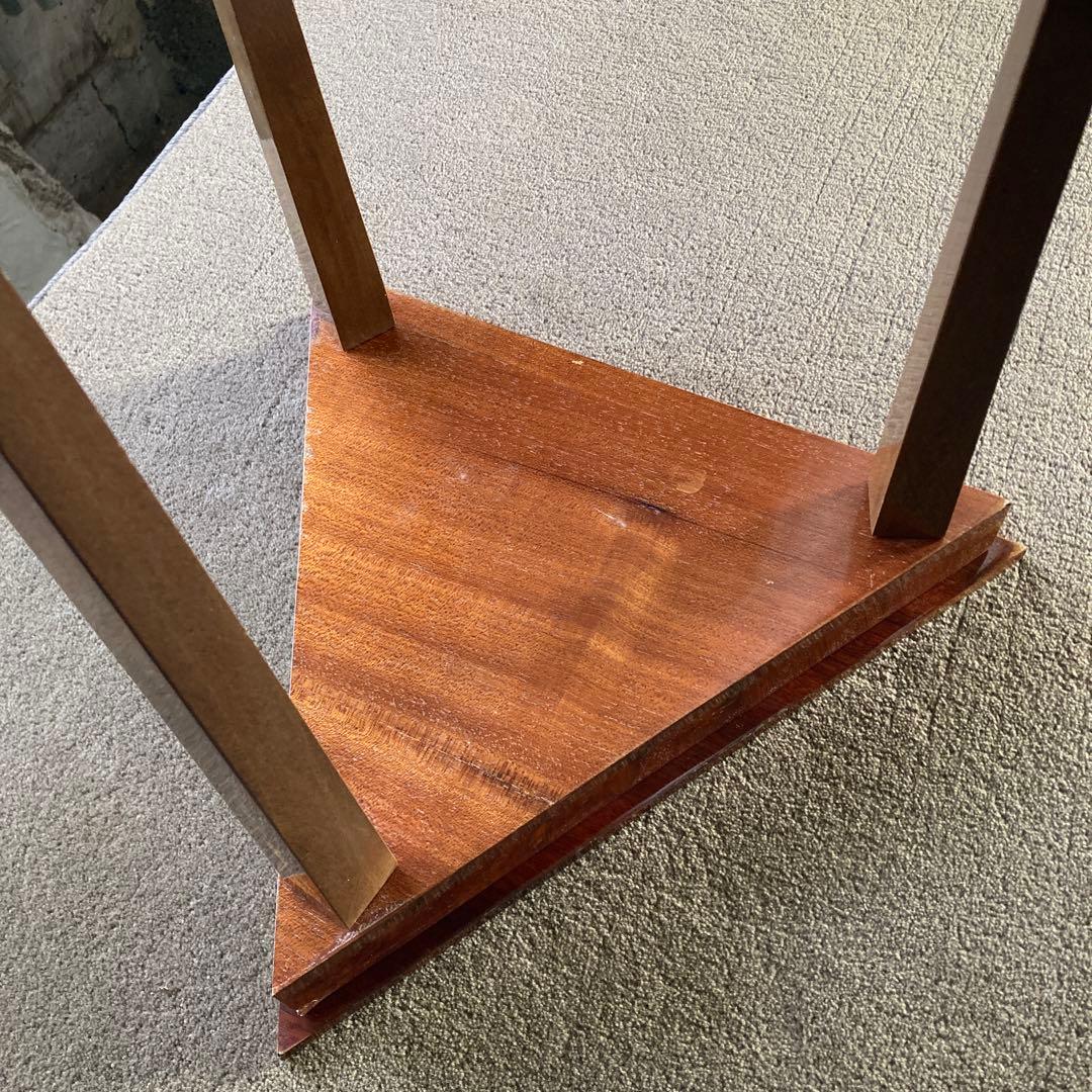 象嵌 三角 テーブル オルゴール コーヒーテーブル