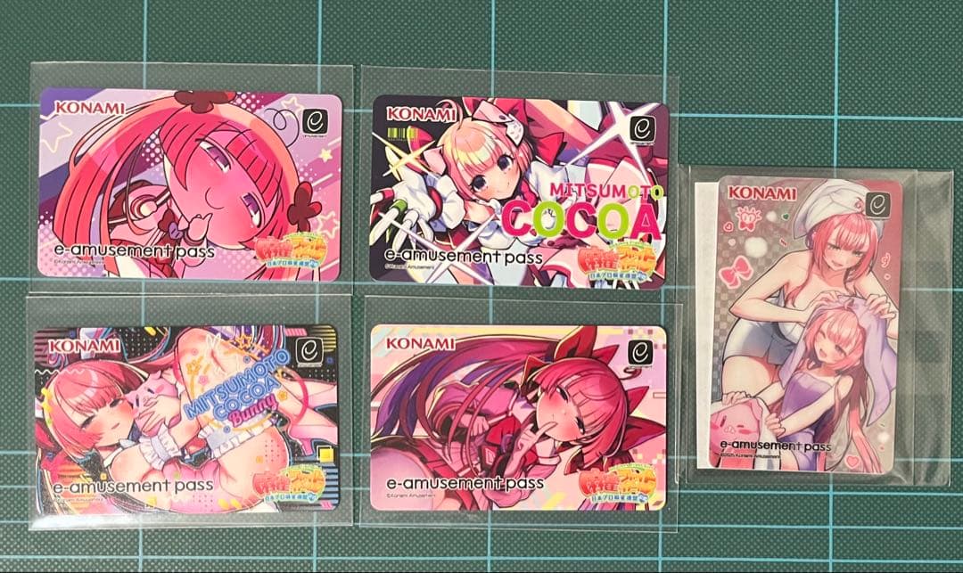 【新品】　麻雀ファイトガール　ミツモト・ココア　amusement pass