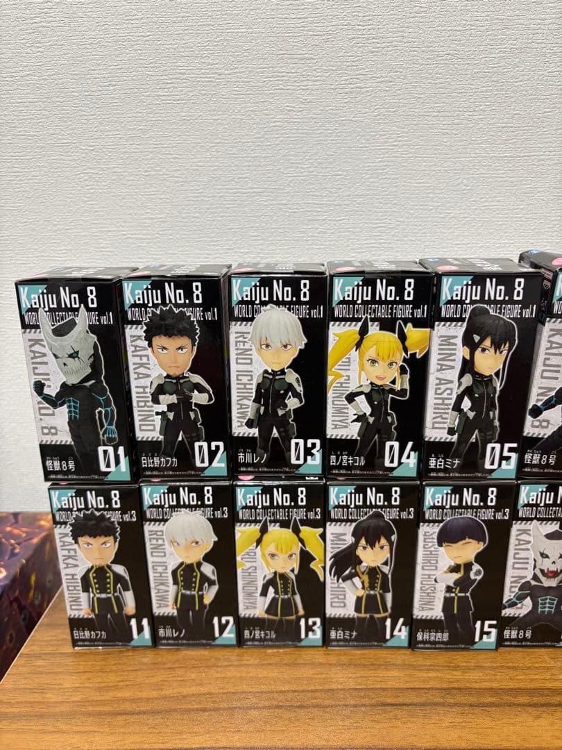 怪獣8号 ワールドコレクタブルフィギュアセット No1～20