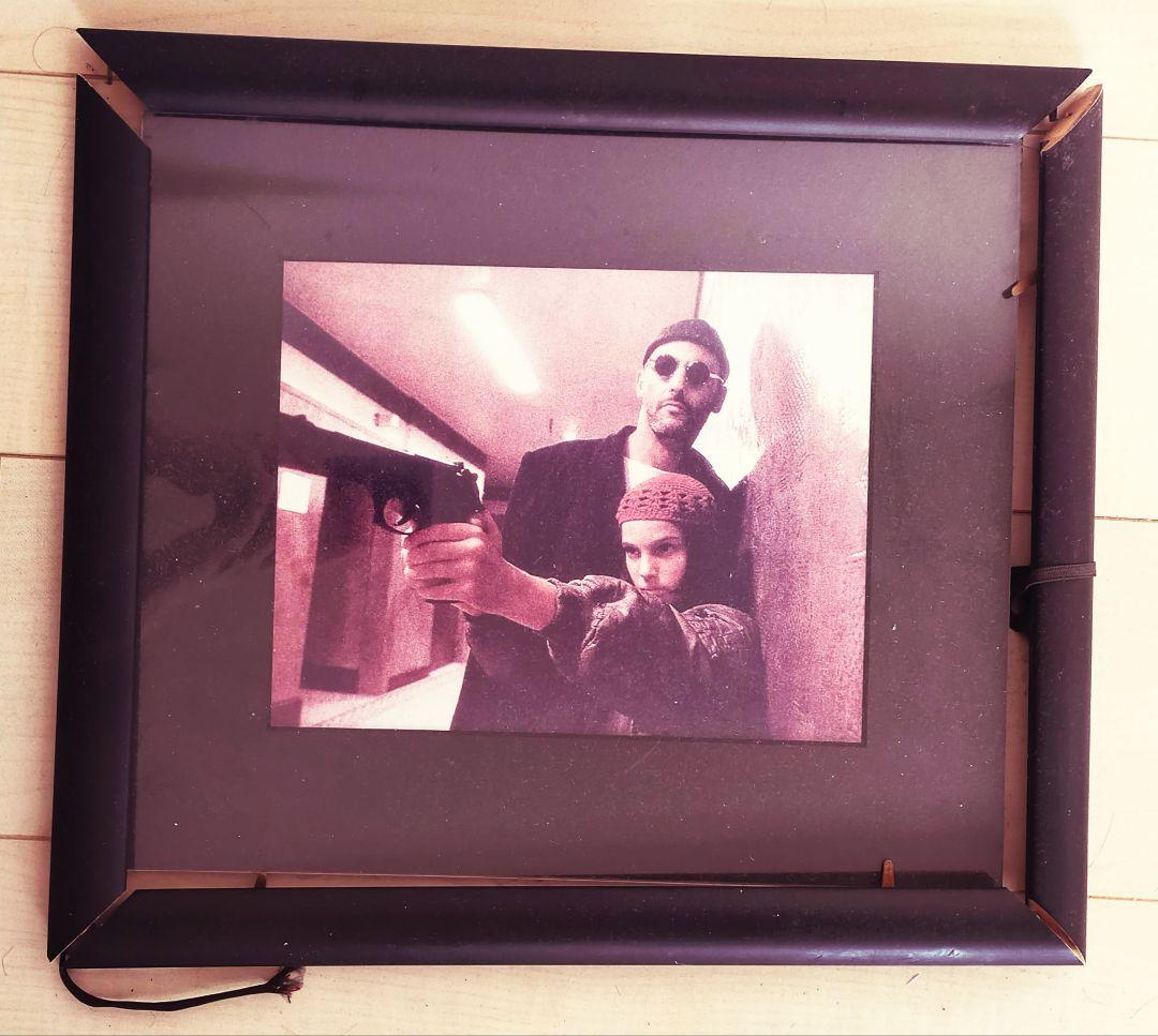 映画LEONシーン アートフレーム 黒