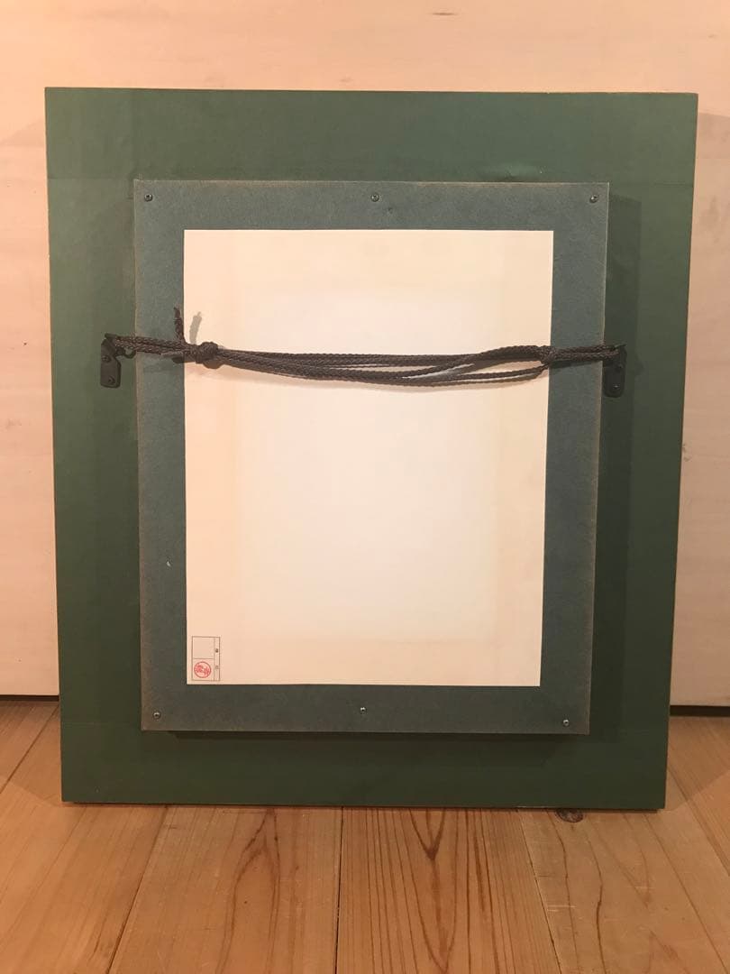 はしぐちみよこ「ひまわりの風」油彩Ｆ３号　画面右下・キャンバス裏に直筆サイン有り