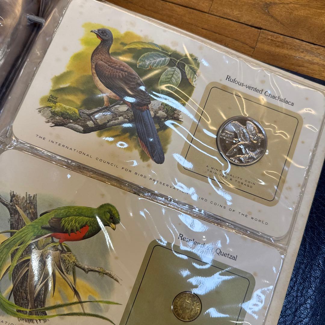 早い者勝ち！　フランクリンミント世界の鳥コレクション　希少　未使用