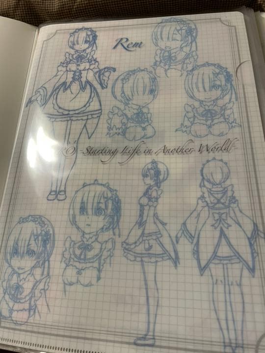 リゼロ　クリアファイルケース類