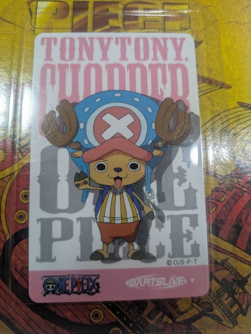 DARTSLIVEカード　ワンピース　チョッパー　新品未開封