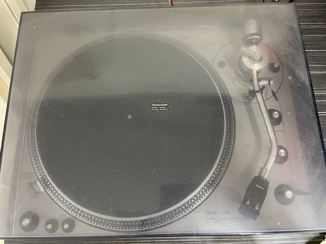 Technics SL-1300 ターンテーブル 通電のみ確認 現状品