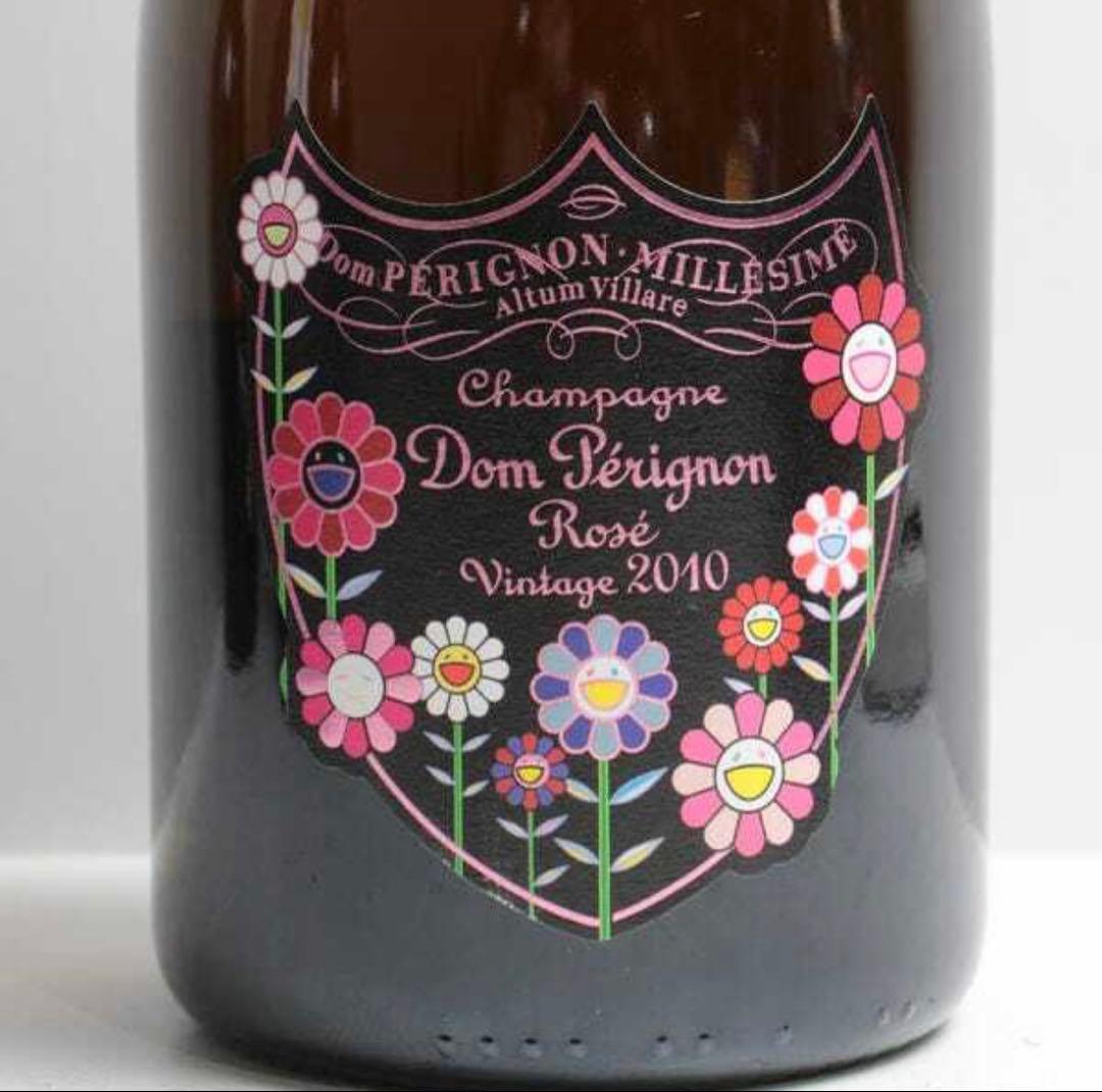 新品　Dom Pérignon ロゼ 2010 限定　村上隆　ドンペリ　希少　③