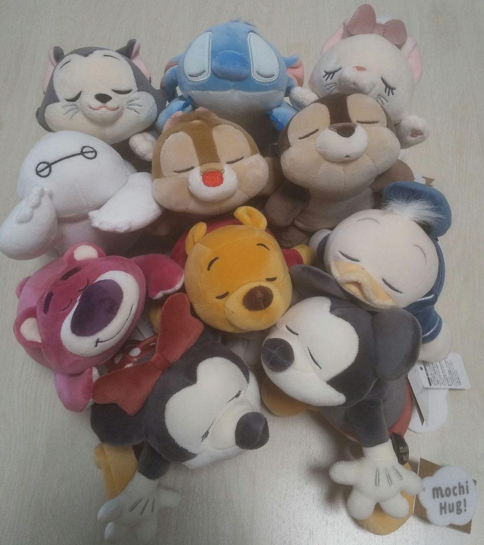 ディズニー もちはぐ にぎにぎ クッション ぬいぐるみ ベイマック フィガロ