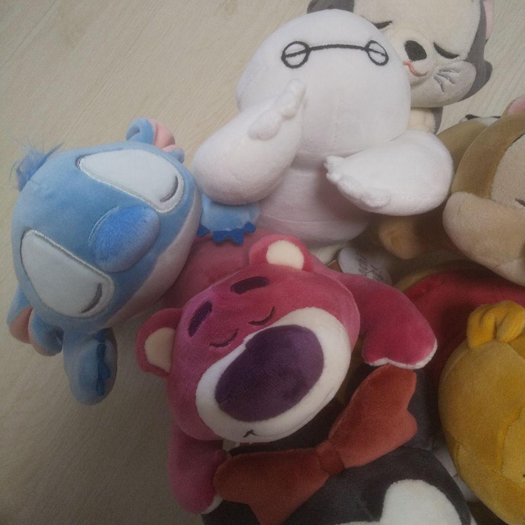 ディズニー もちはぐ にぎにぎ クッション ぬいぐるみ ベイマック フィガロ