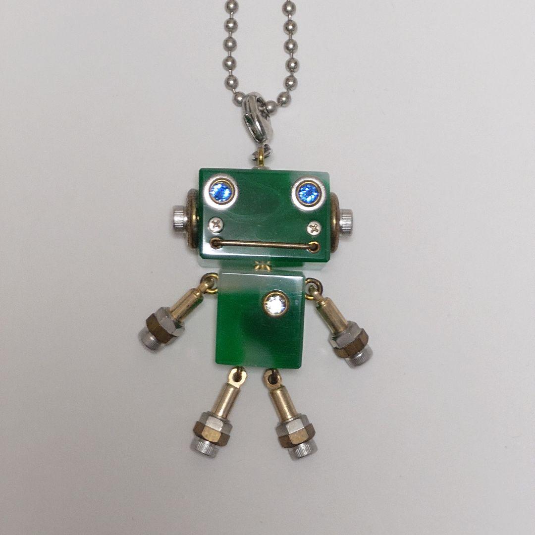 値下げ☆MASSANOVA ART ロボットペンダント